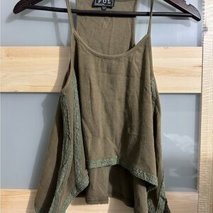 POL Khaki and Olive Women's Camisole